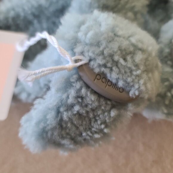 Birkenstock Papillio Arizona Big Buckle Shearling Sandal Blue US 6 EU 37 NWOB - Picture 7 of 8